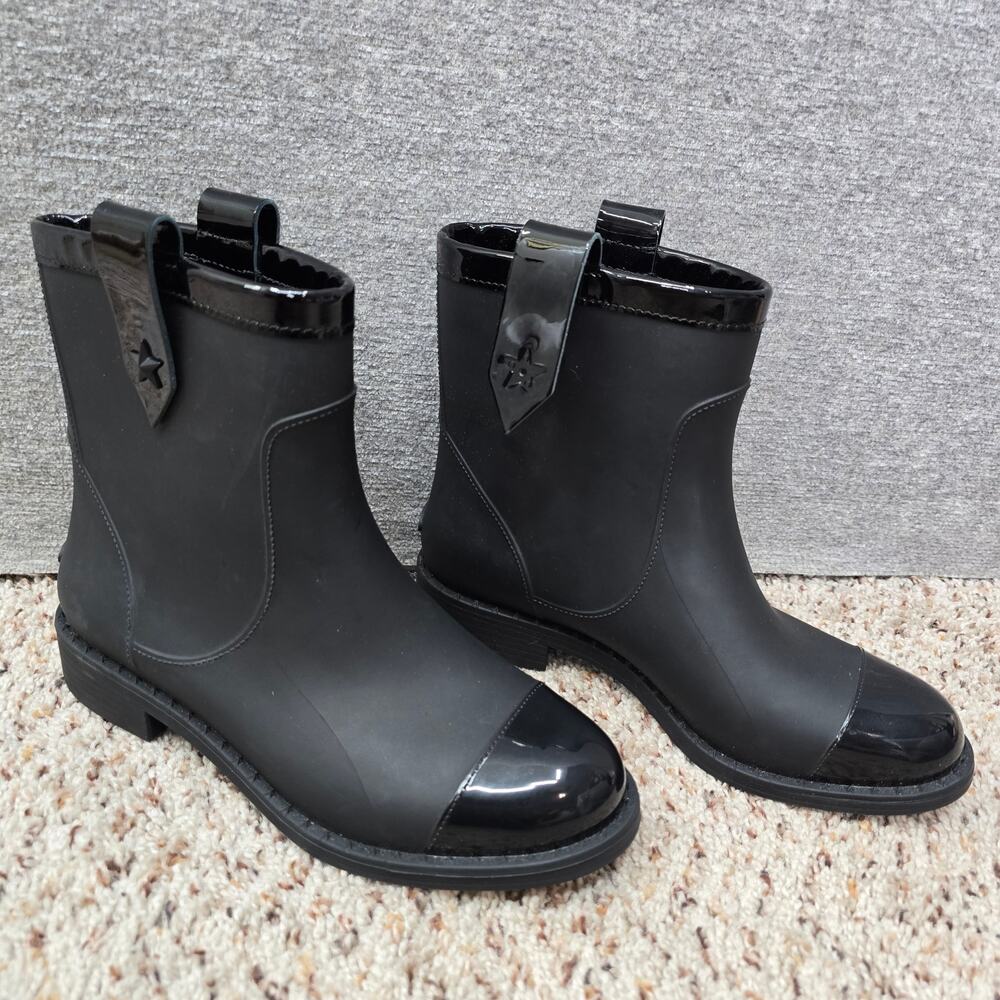 JIMMY CHOO EDIE RAIN BOOTS, SIZE 38 *